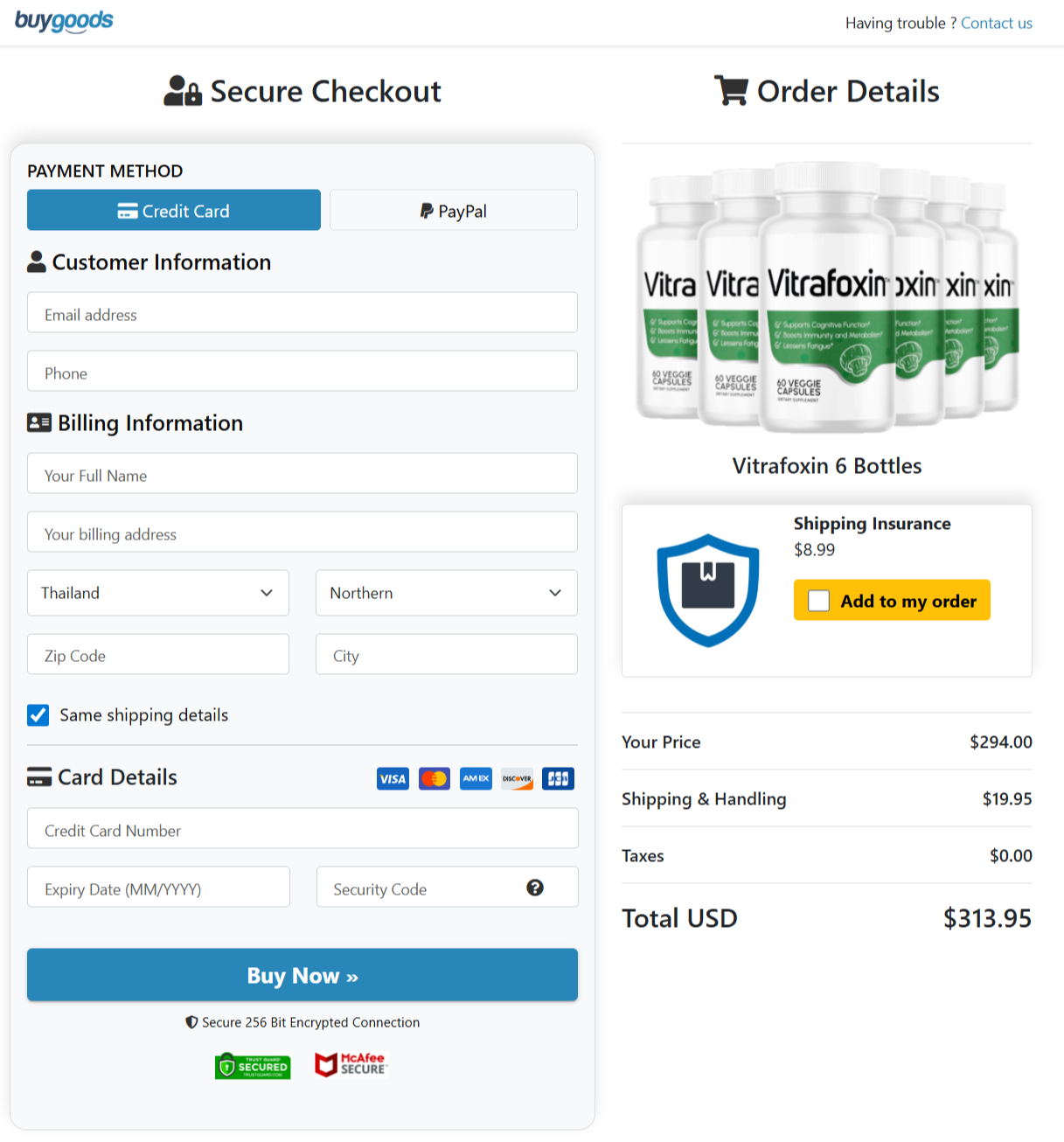 buy vitrafoxin online